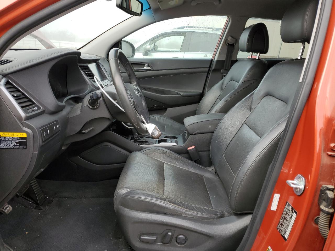 2016 Hyundai Tucson VIN KM8J33A27GU208341 Copart auction photo, mechanical damage thumbnail 7