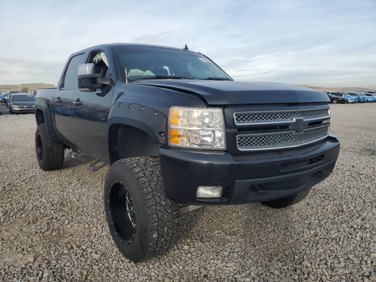 2012 Chevrolet Silverado VIN 3GCPKTE20CG275128 Copart auction photo, side damage thumbnail 4