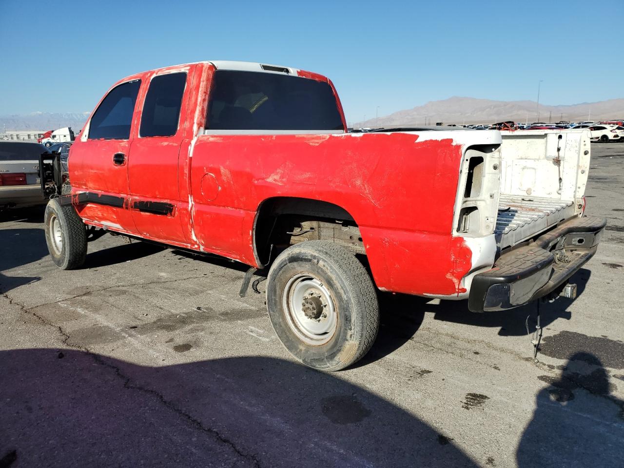 2003 Chevrolet Silverado VIN 1GCHC29U63E207107 Copart auction photo, vandalism / all over damage thumbnail 2