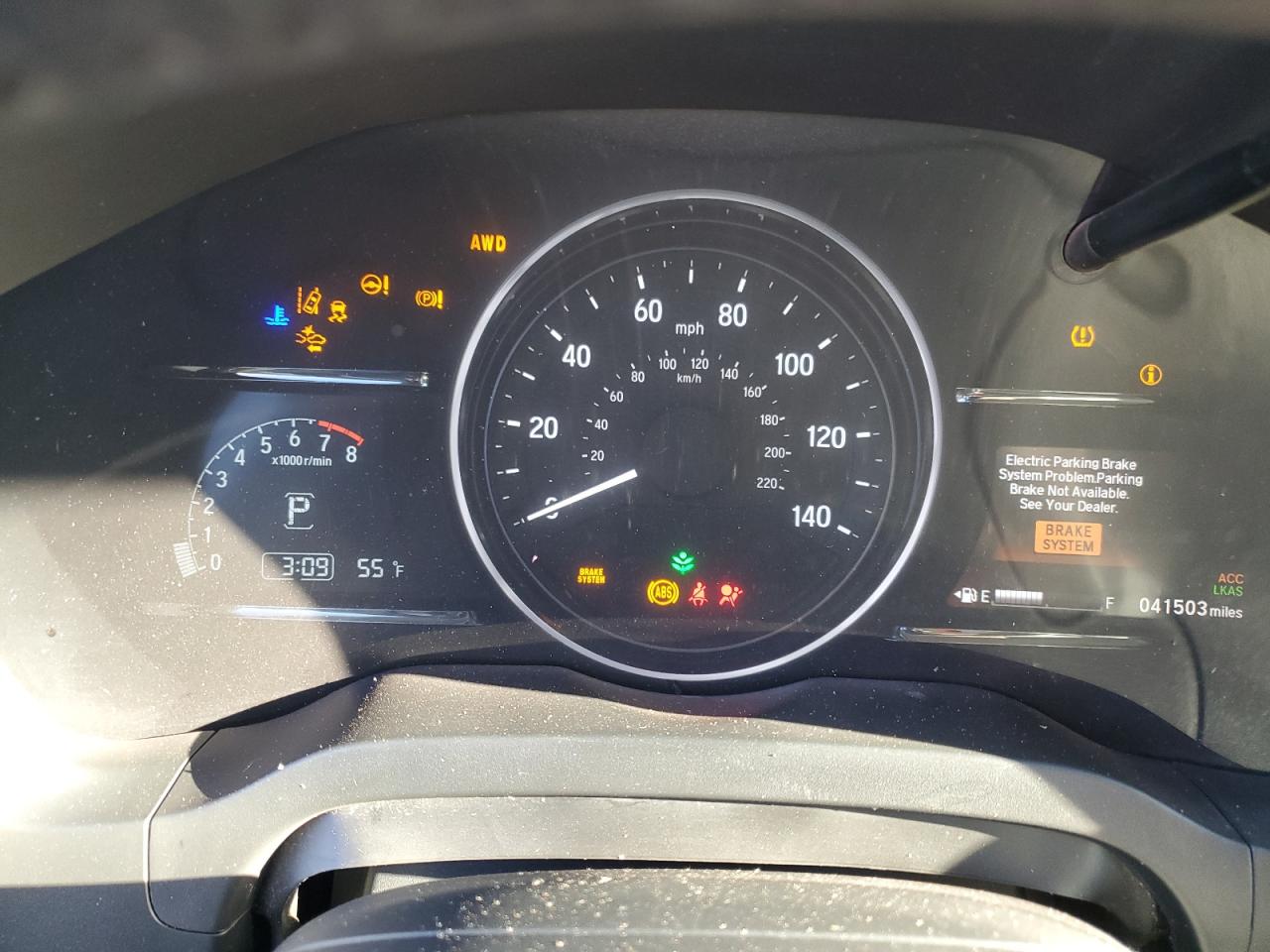 2021 Honda HR-V VIN 3CZRU6H73MM710846 Copart auction photo, side / front end damage thumbnail 9