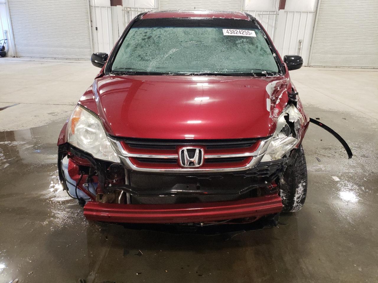 2010 Honda CR-V VIN 5J6RE4H55AL070152 Copart auction photo, front end / side damage thumbnail 5