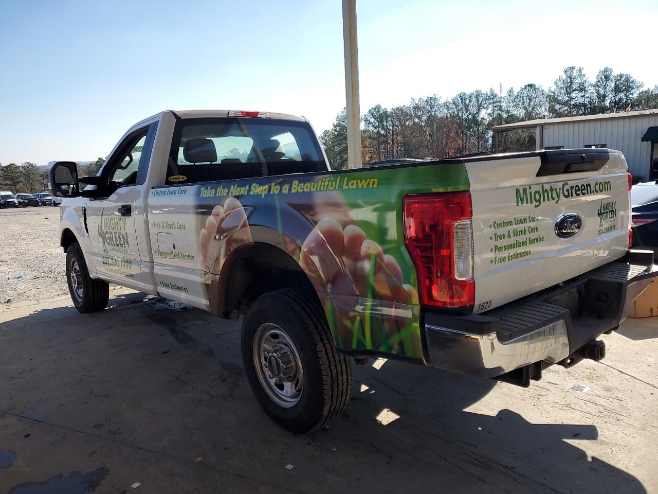 2019 Ford F250 VIN 1FTBF2A63KED22241 Copart auction photo, front end damage thumbnail 2