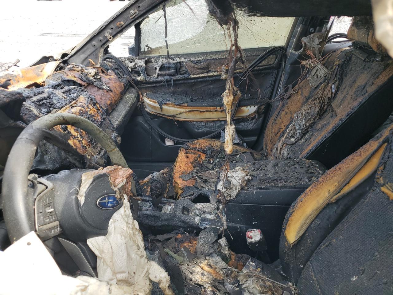2018 Subaru Outback VIN 4S4BSACC7J3333256 Copart auction photo, burn damage thumbnail 7
