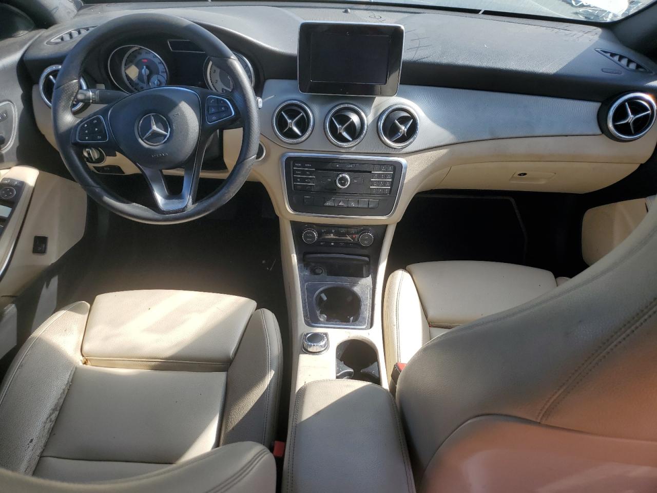 2016 Mercedes-Benz CLA-klasse VIN WDDSJ4EBXGN380541 Copart auction photo, side damage thumbnail 8