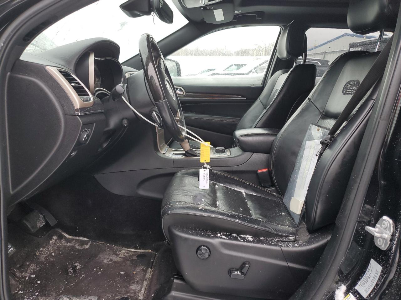 2017 Jeep Grand Cherokee VIN 1C4RJFCG3HC900062 Copart auction photo, front end / rollover damage thumbnail 7