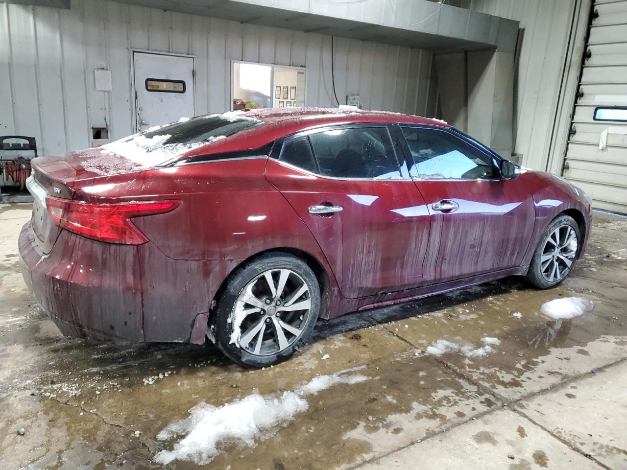 2017 Nissan Maxima VIN 1N4AA6AP7HC456657 Copart auction photo, side damage thumbnail 3