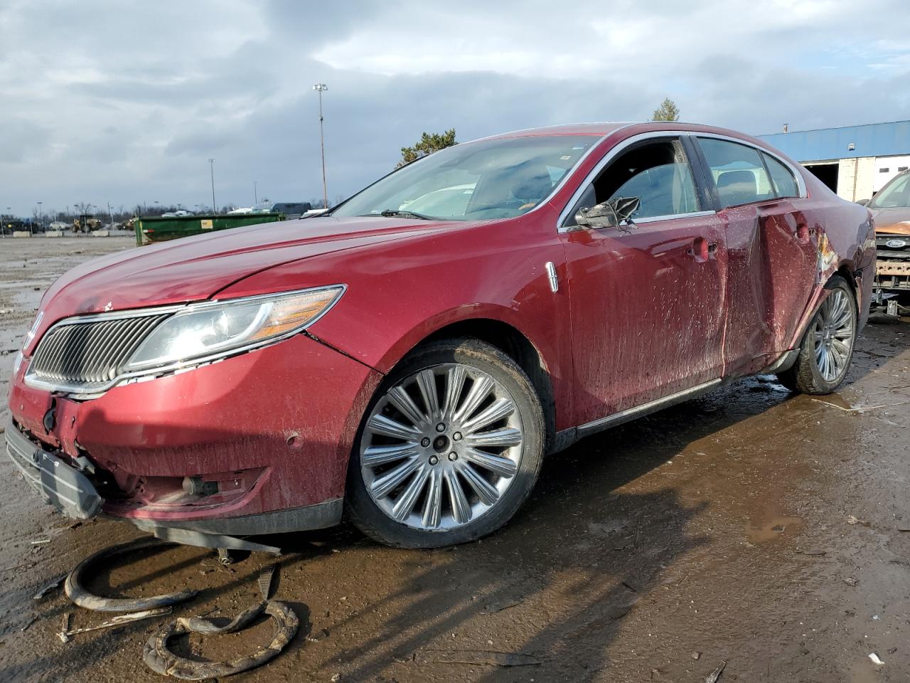 2013 Lincoln MKS VIN 1LNHL9EK5DG607481