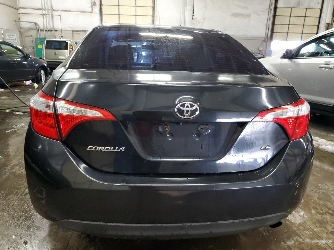 2015 Toyota Corolla VIN 5YFBURHE1FP280902 Copart auction photo, side / hail damage thumbnail 6