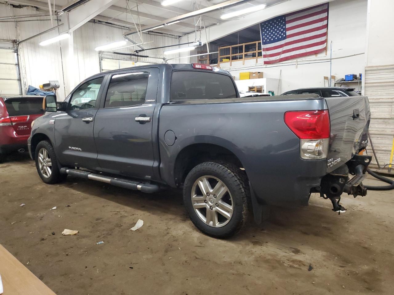 2008 Toyota Tundra VIN 5TFDV58168X057464 Copart auction photo, rear end / front end damage thumbnail 2