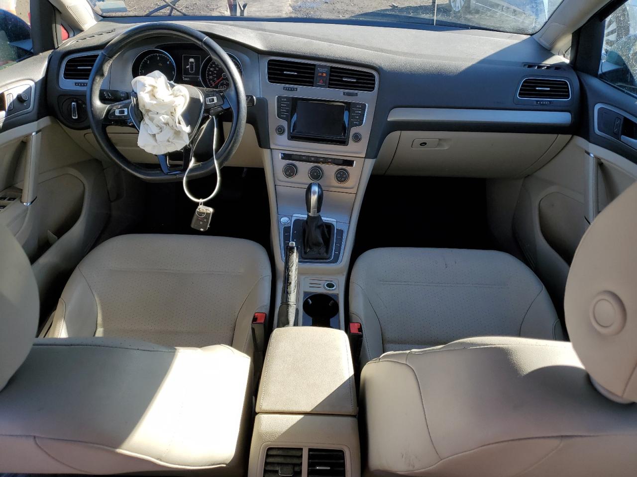 2015 Volkswagen Golf VIN 3VWCA7AU7FM503693 Copart auction photo, front end / minor dent/scratches damage thumbnail 8