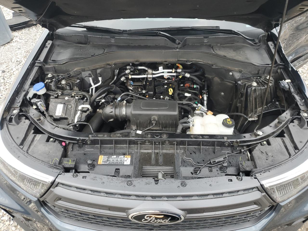 2023 Ford Explorer VIN 1FMSK8JH8PGA41768 Copart auction photo, front end / side damage thumbnail 13