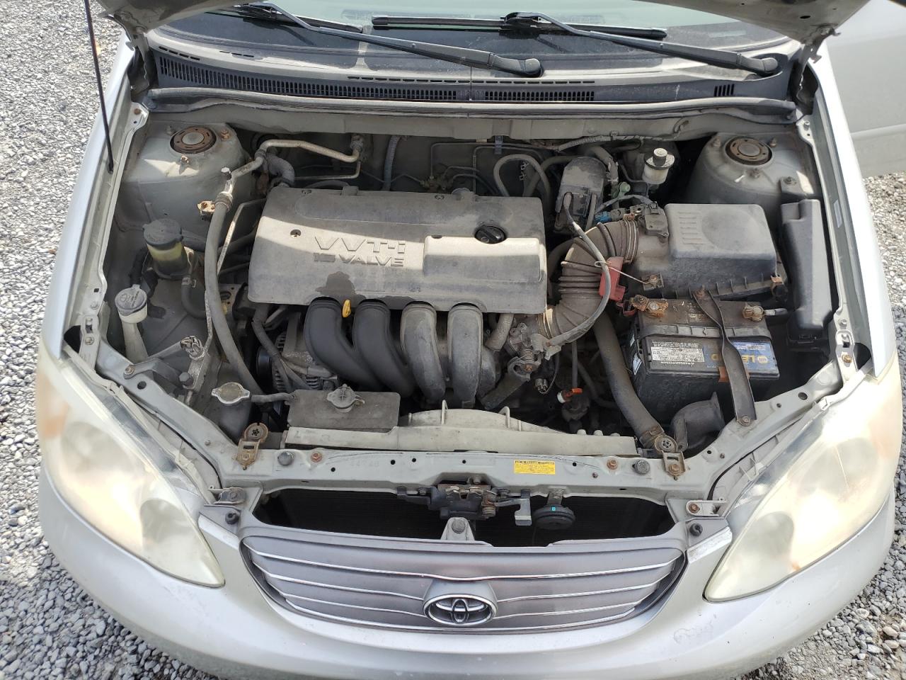 2003 Toyota Corolla VIN 1NXBR32E13Z149146 Copart auction photo, water/flood / all over damage thumbnail 11