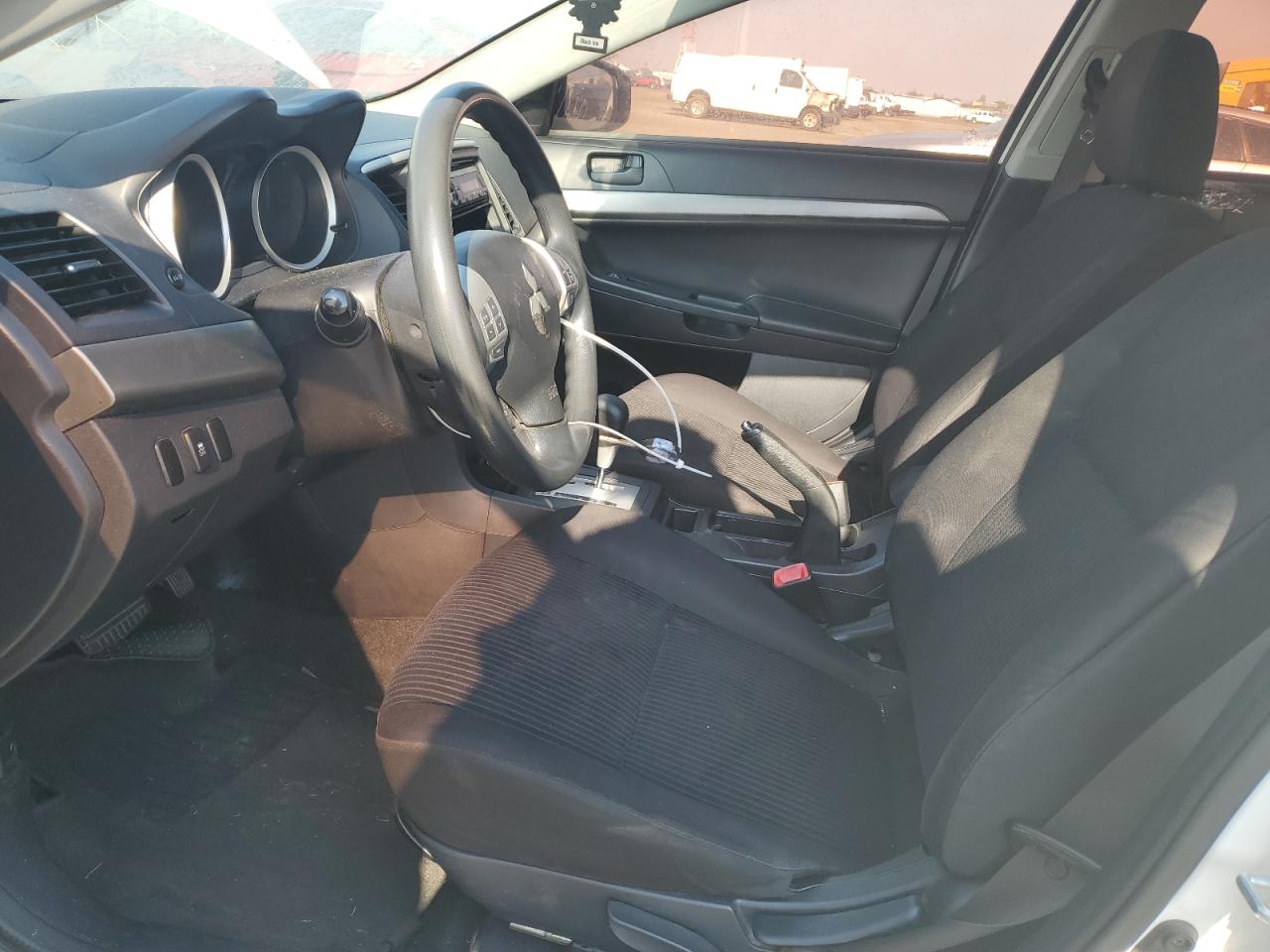 2015 Mitsubishi Lancer VIN JA32U2FU1FU009731 Copart auction photo, burn / front end damage thumbnail 7