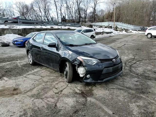 2014 Toyota Corolla VIN 2T1BURHE5EC097520 Copart auction photo, front end / side damage thumbnail 11