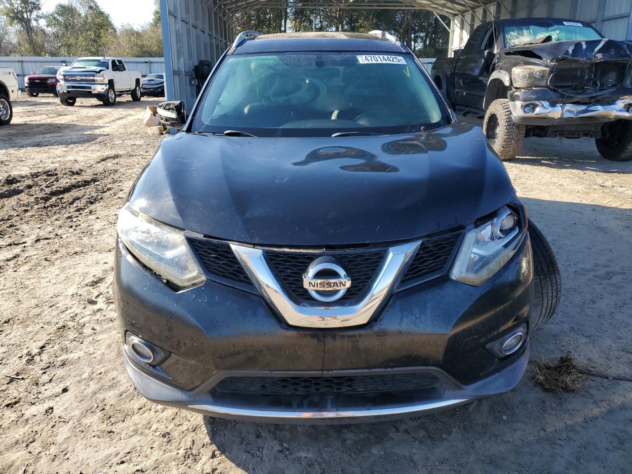 2015 Nissan Rogue VIN 5N1AT2MT5FC810514 Copart auction photo, rollover damage thumbnail 5