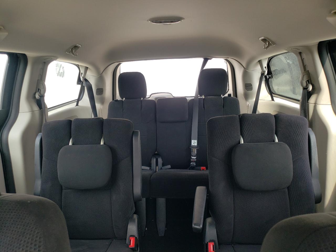 2013 Dodge Caravan VIN 2C4RDGBGXDR766487 Copart auction photo, front end / rear end damage thumbnail 10
