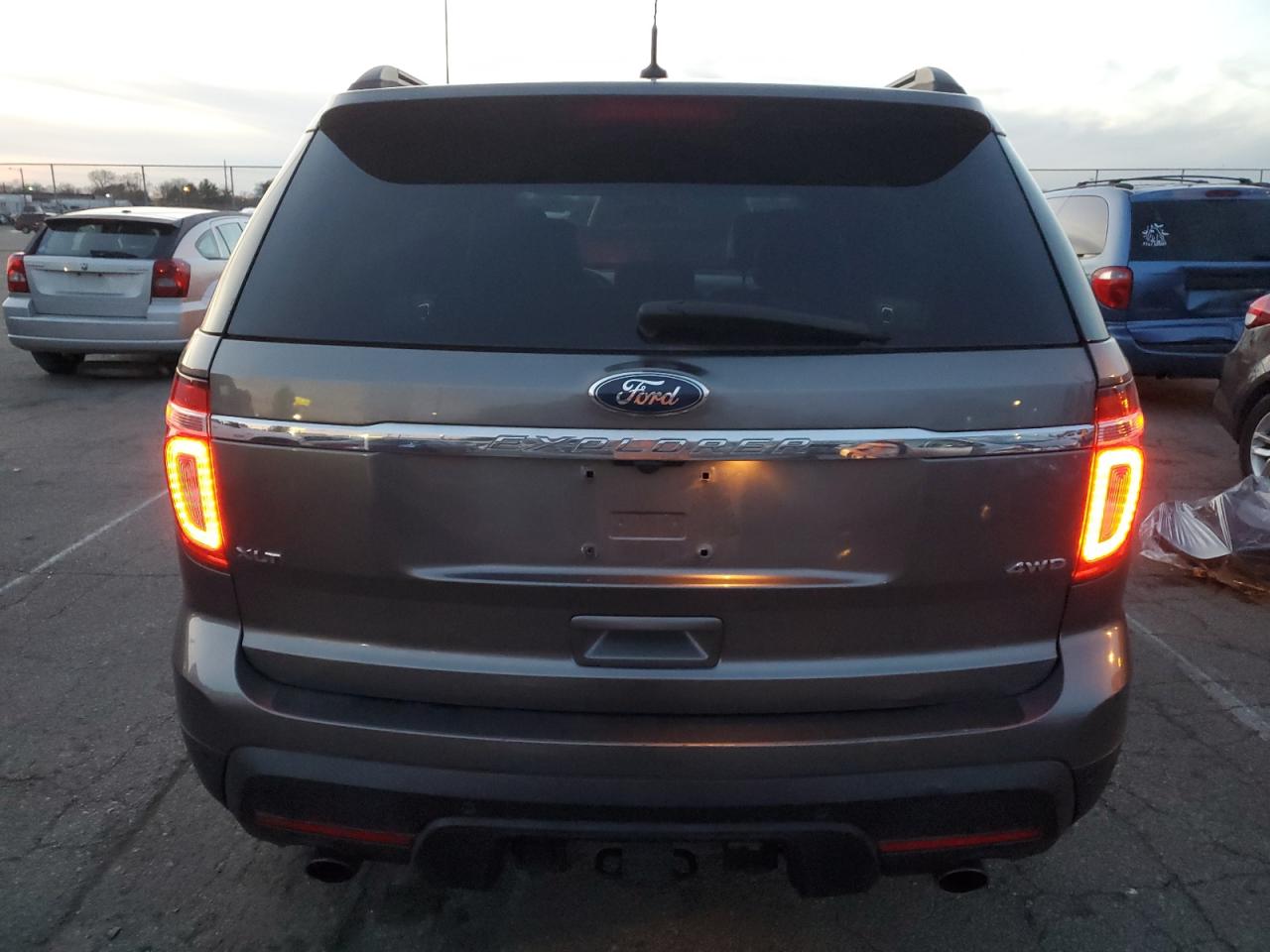 2011 Ford Explorer VIN 1FMHK8D89BGA79167 Copart auction photo, front end damage thumbnail 6