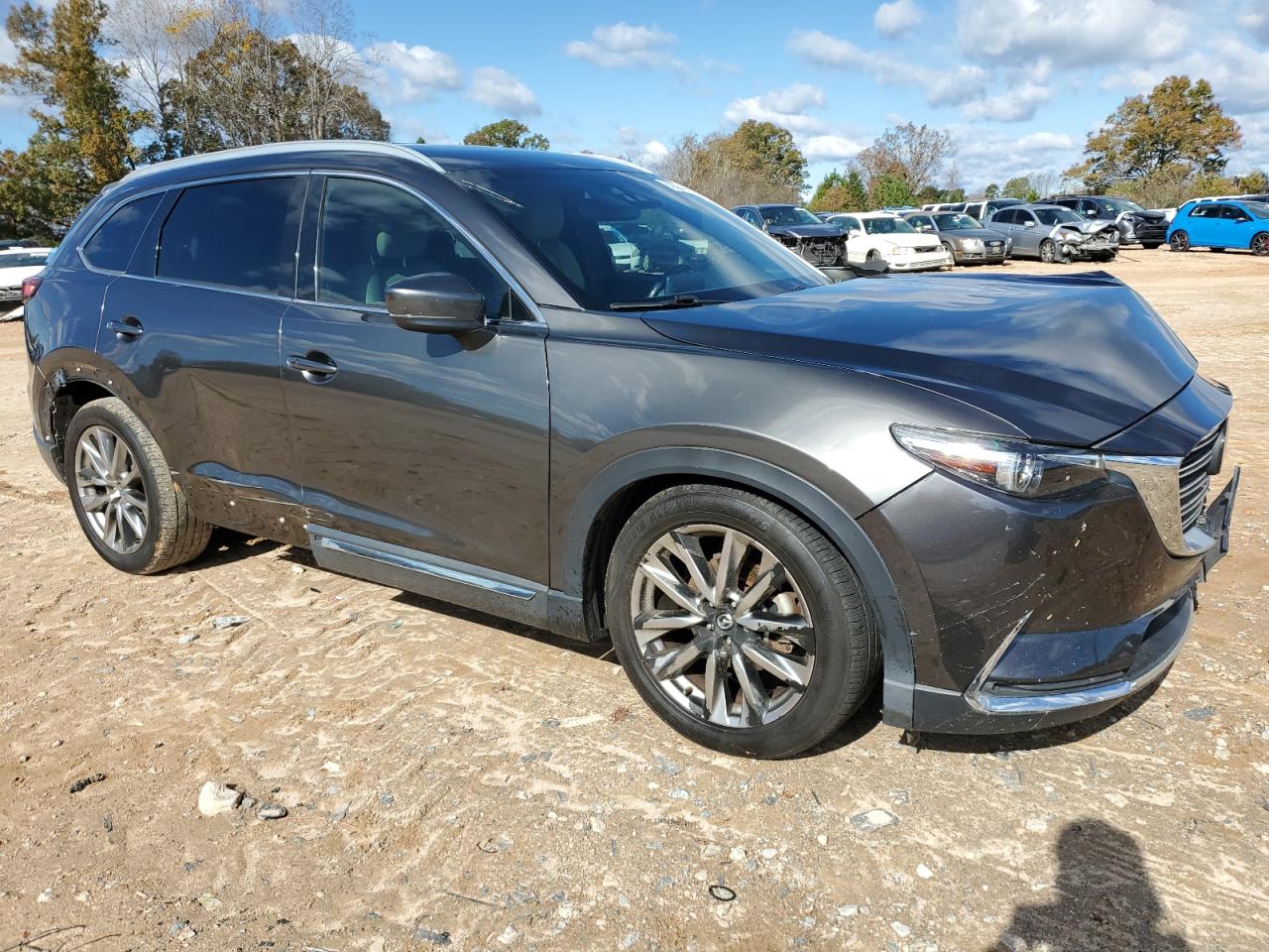 2017 Mazda CX-9 VIN JM3TCADY8H0138866 Copart auction photo, front end damage thumbnail 4