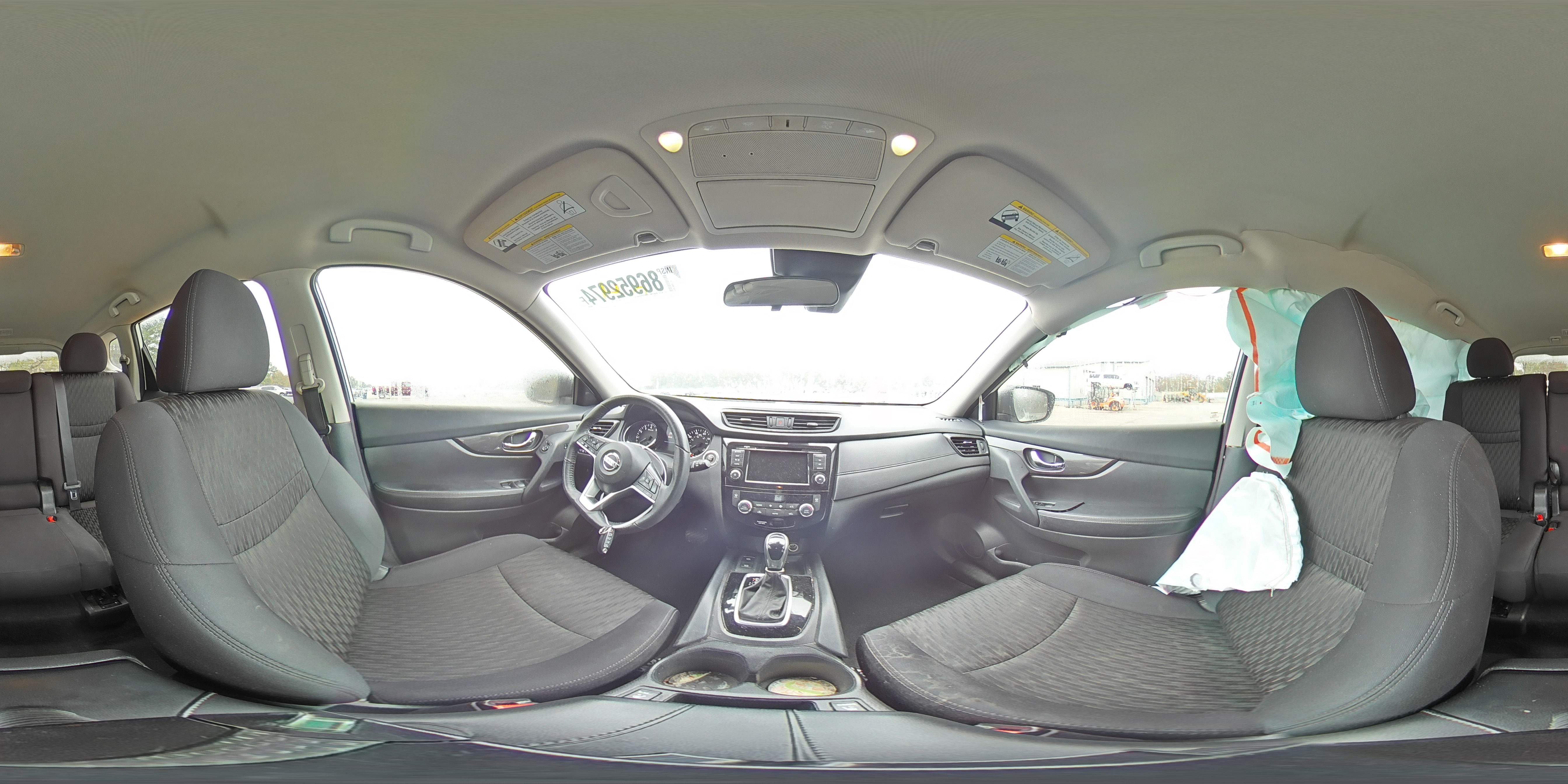 2019 Nissan Rogue VIN 5N1AT2MT6KC796973 Copart auction photo, side damage thumbnail 12