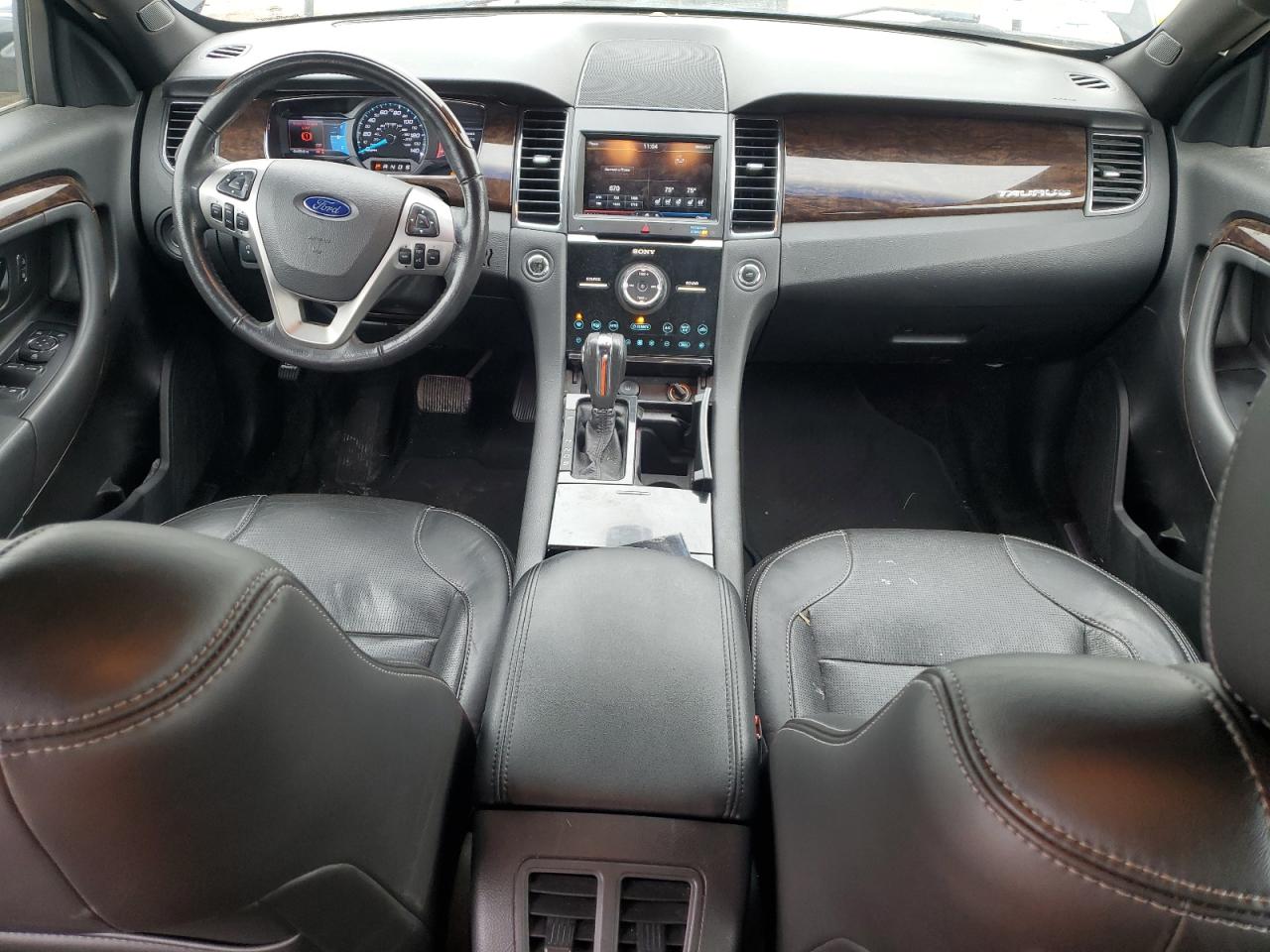2013 Ford Taurus VIN 1FAHP2F84DG214550 Copart auction photo, rear end / side damage thumbnail 8