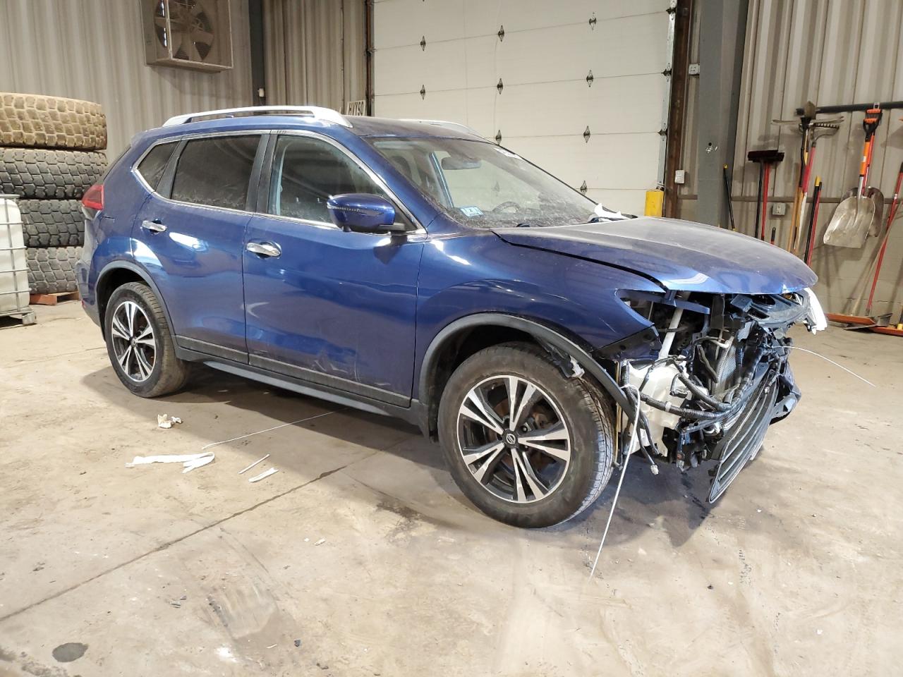 2019 Nissan Rogue VIN JN8AT2MV1KW393878 Copart auction photo, front end damage thumbnail 4