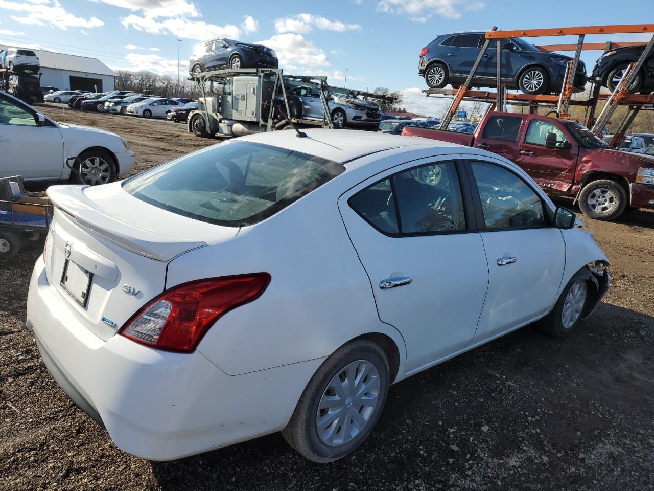 2016 Nissan Versa VIN 3N1CN7AP6GL845941 Copart auction photo, front end damage thumbnail 3