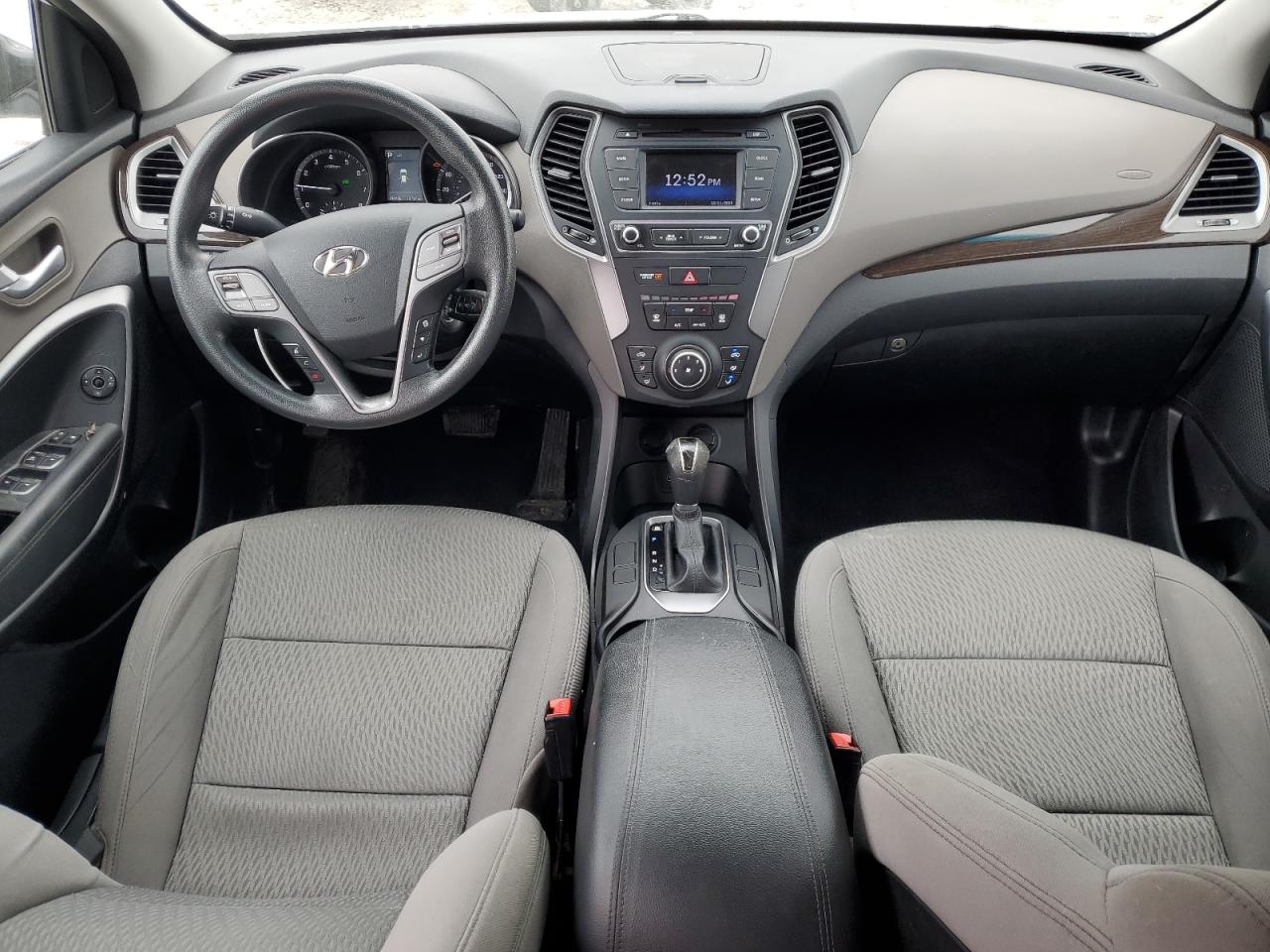 2018 Hyundai Santa Fe VIN 5NMZT3LB7JH053583 Copart auction photo, rear end damage thumbnail 8