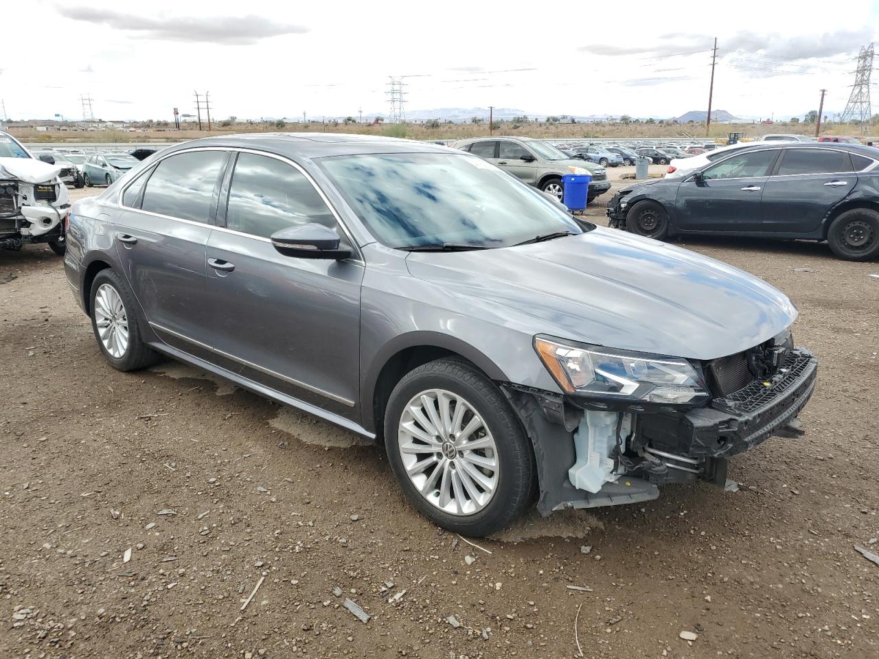 2016 Volkswagen Passat VIN 1VWBT7A31GC031460 Copart auction photo, front end damage thumbnail 4