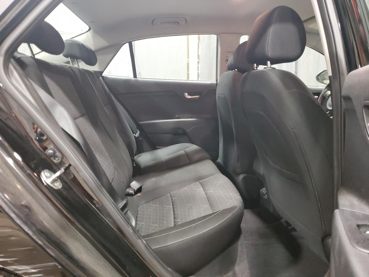2020 KIA Rio VIN 3KPA24AD1LE357321 Copart auction photo, rear end / side damage thumbnail 10