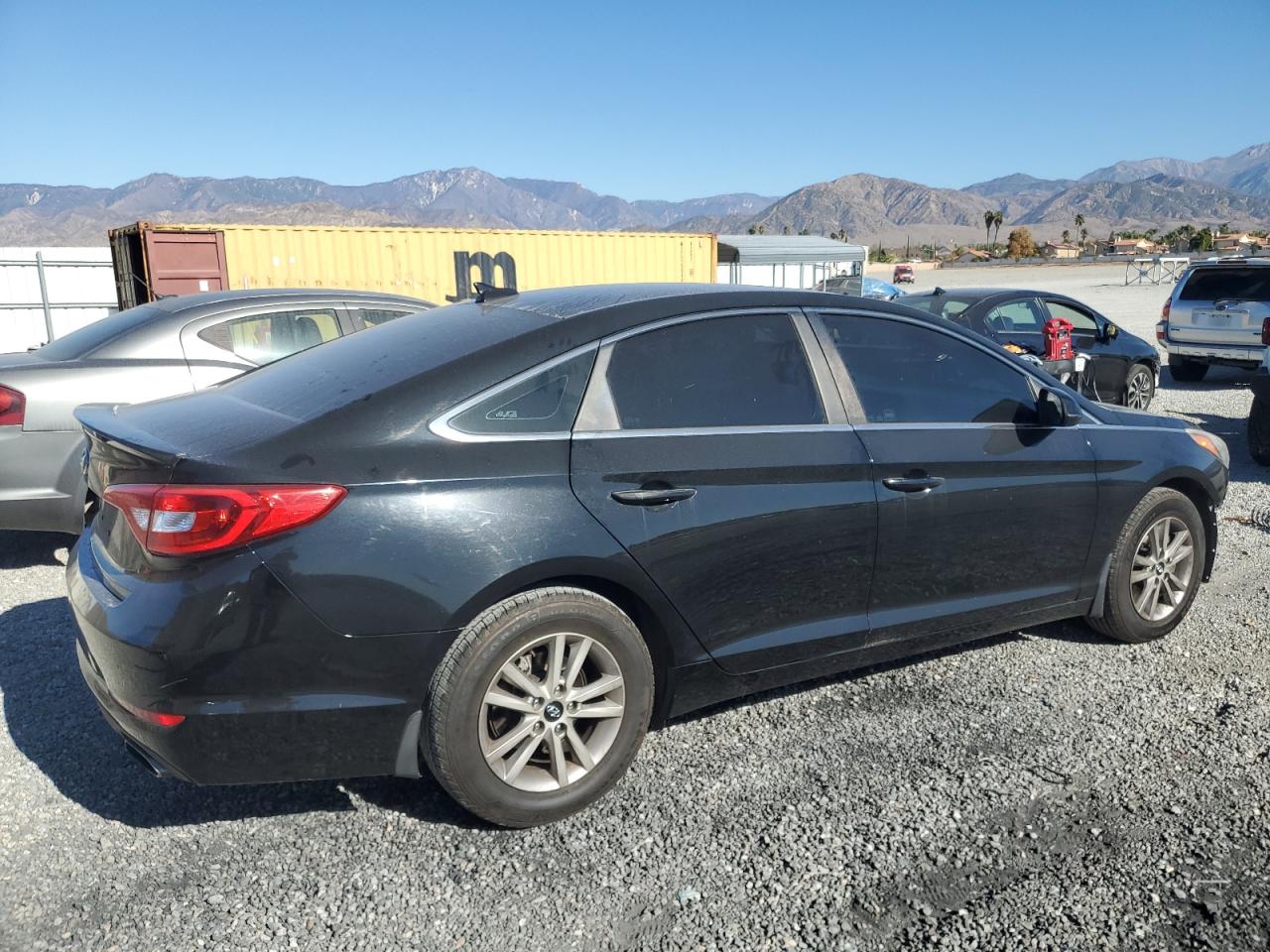2015 Hyundai Sonata VIN 5NPE24AF1FH164671 Copart auction photo, all over damage thumbnail 3