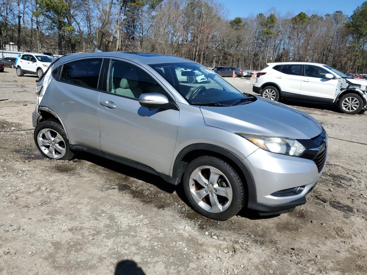 2016 Honda HR-V VIN 3CZRU5H58GM729650 Copart auction photo, rear end damage thumbnail 4