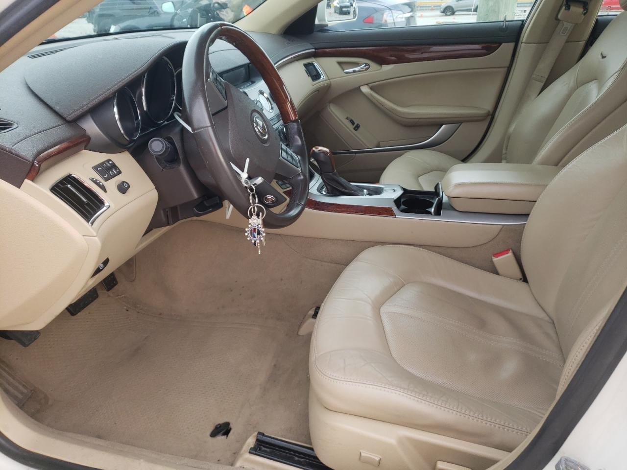 2012 Cadillac CTS VIN 1G6DE5E55C0149791 Copart auction photo, front end damage thumbnail 7