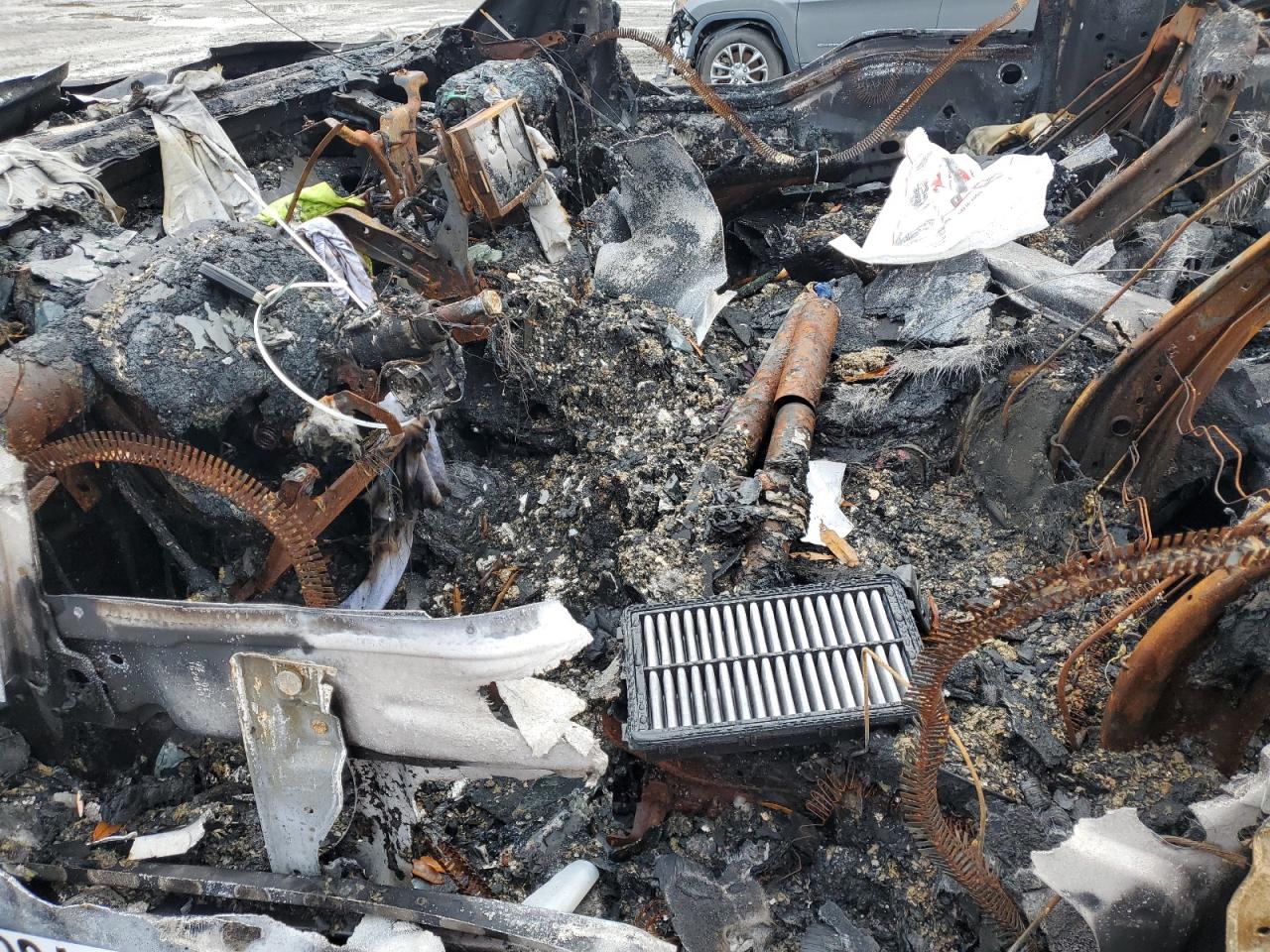 2020 Ford F-150 VIN 1FTEW1C51LKE02605 Copart auction photo, burn damage thumbnail 7