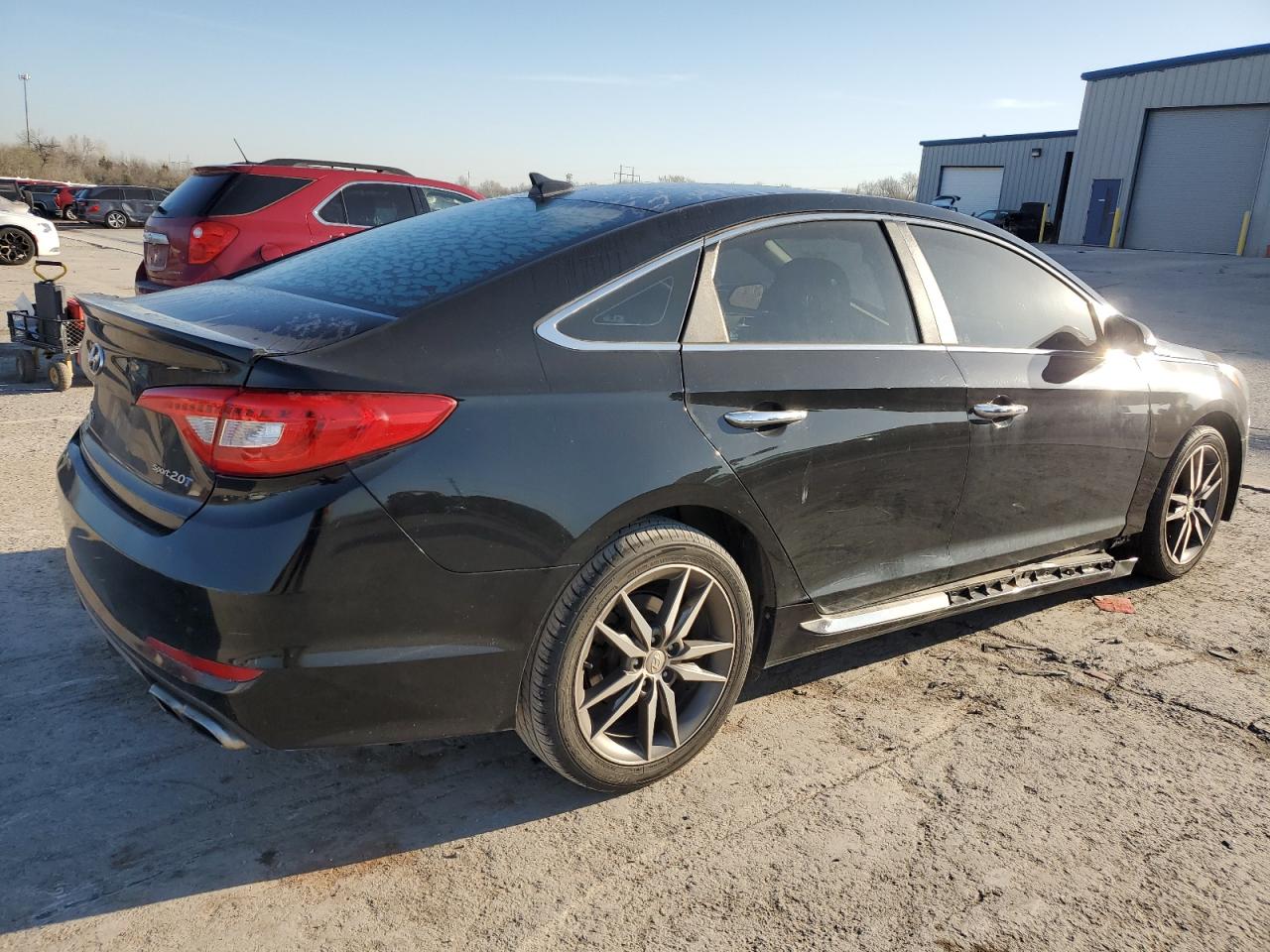 2015 Hyundai Sonata VIN 5NPE34AB4FH102000 Copart auction photo, side / minor dent/scratches damage thumbnail 3