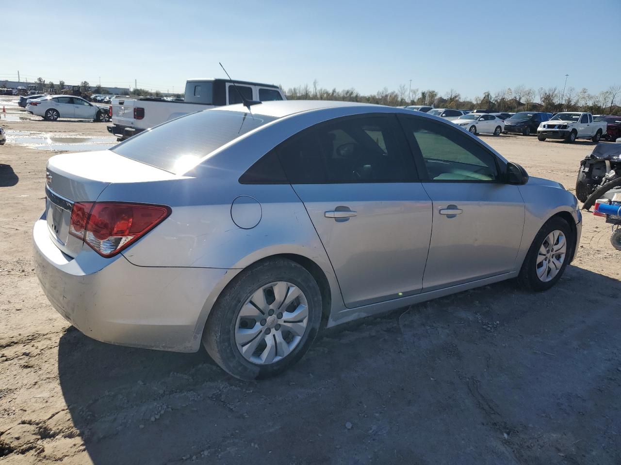 2013 Chevrolet Cruze VIN 1G1PA5SH7D7298502 Copart auction photo, all over damage thumbnail 3