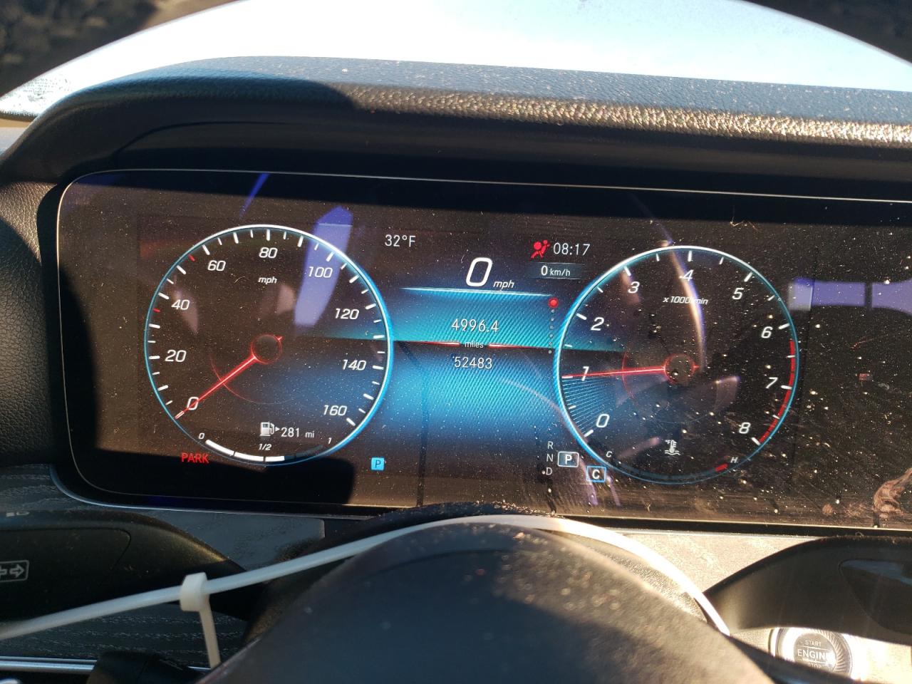 2022 Mercedes-Benz E-klasse VIN W1KZF8DB3NB053423 Copart auction photo, side damage thumbnail 9