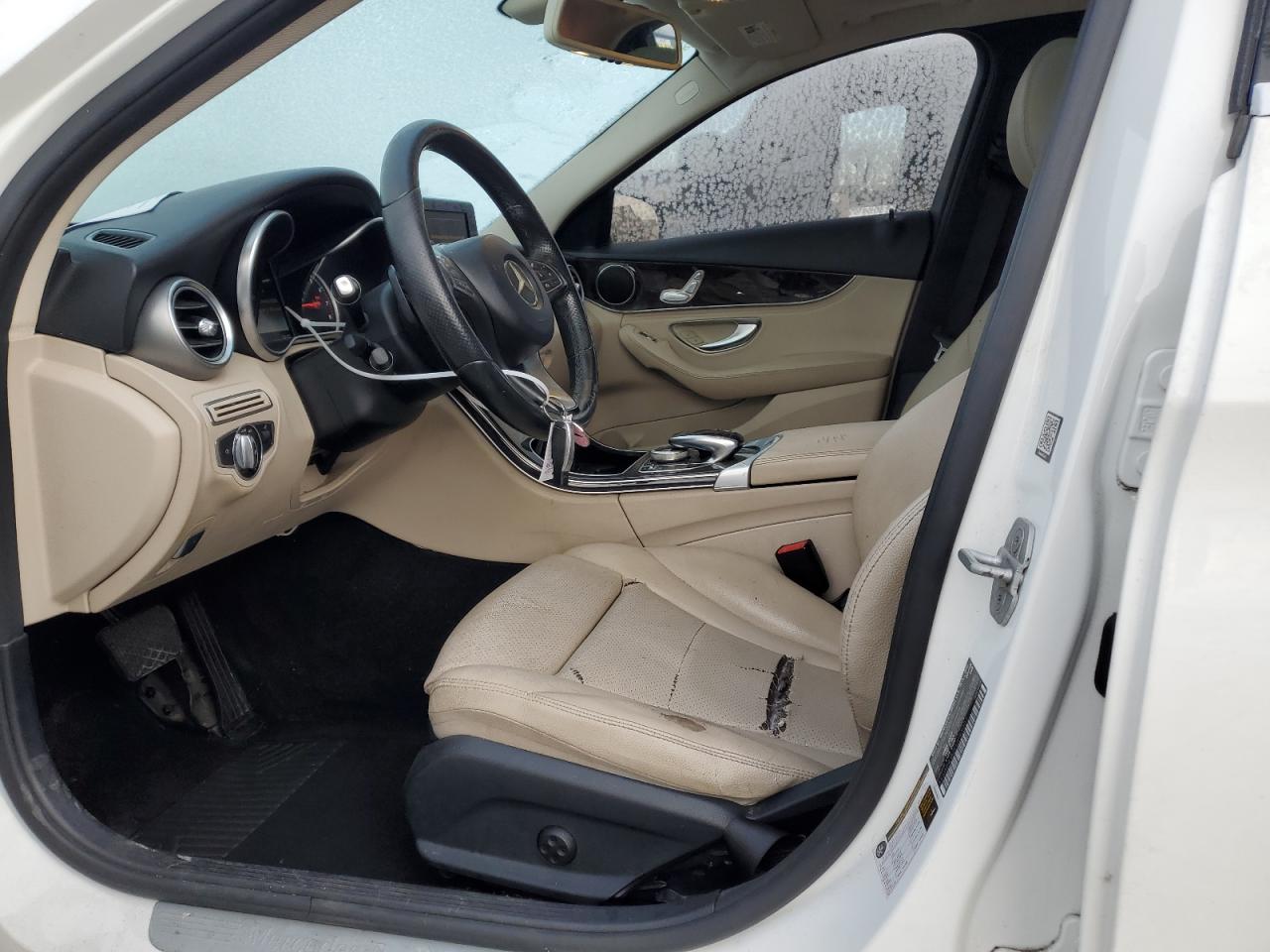 2015 Mercedes-Benz C-klasse VIN 55SWF4JB2FU093001 Copart auction photo, front end damage thumbnail 7