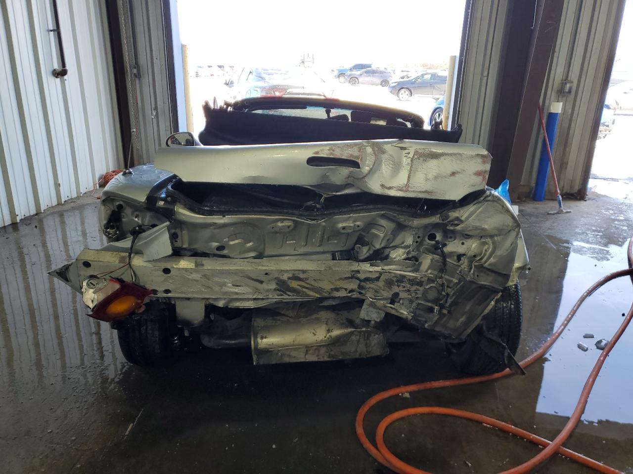 1999 Mazda MX-5 VIN JM1NB3536X0134025 Copart auction photo, all over damage thumbnail 6
