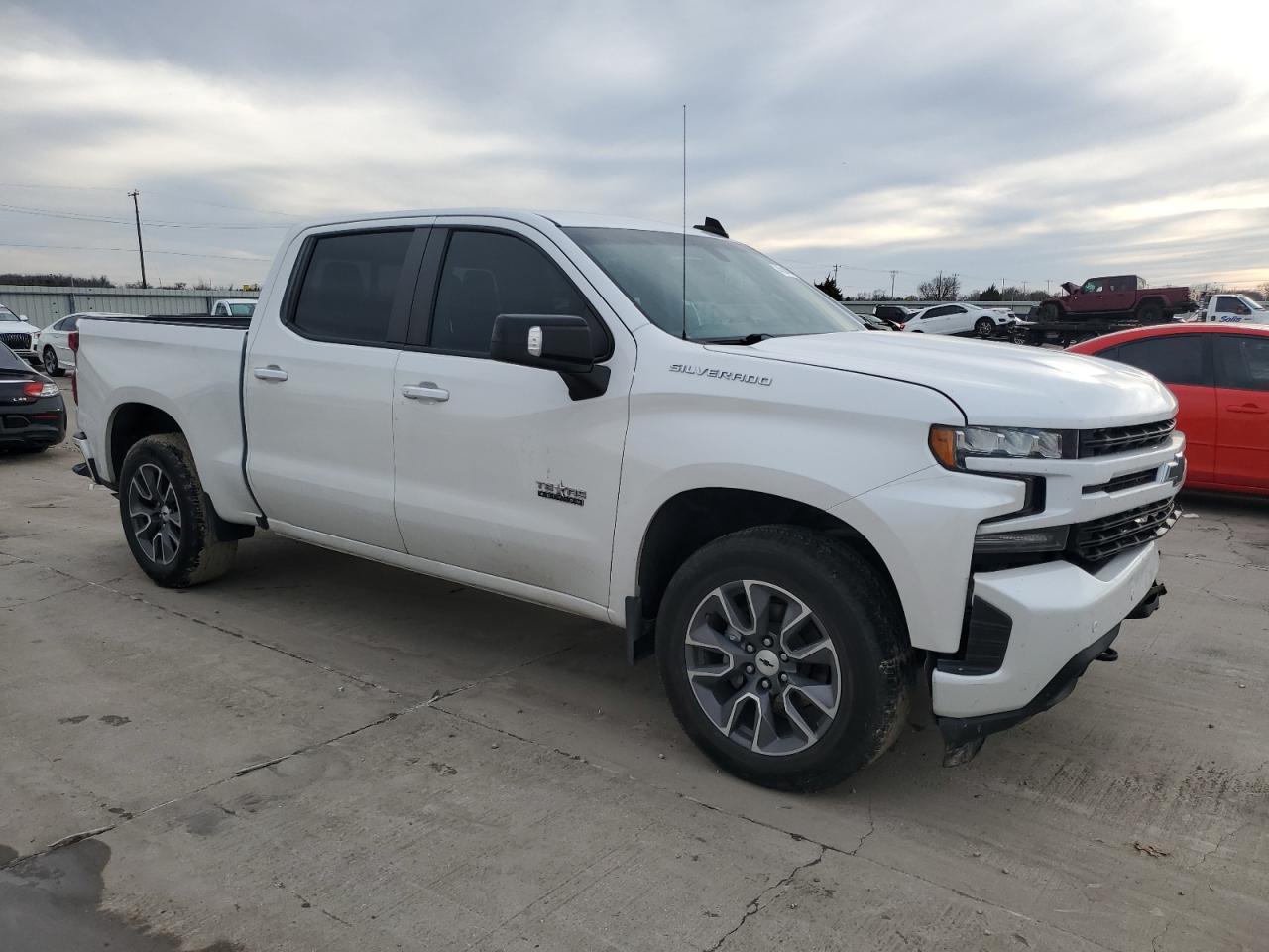 2021 Chevrolet Silverado VIN 3GCPWDED5MG154964 Copart auction photo, front end damage thumbnail 4