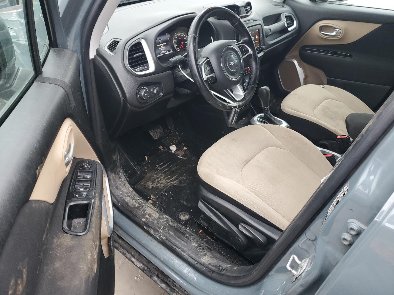 2017 Jeep Renegade VIN ZACCJBBB3HPE96163 Copart auction photo, water/flood / rear end damage thumbnail 8