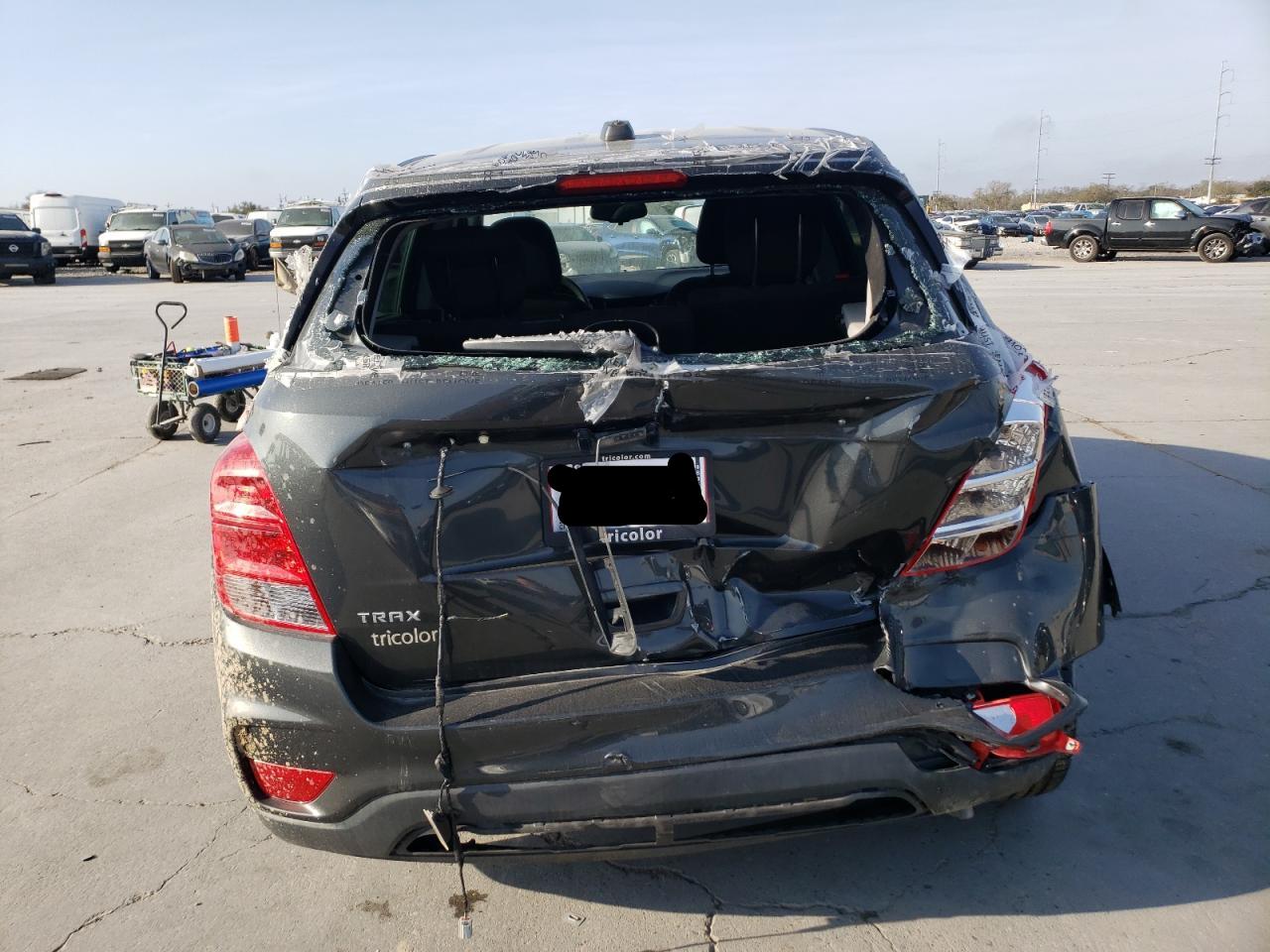 2020 Chevrolet Trax VIN 3GNCJKSB2LL202924 Copart auction photo, rear end damage thumbnail 6