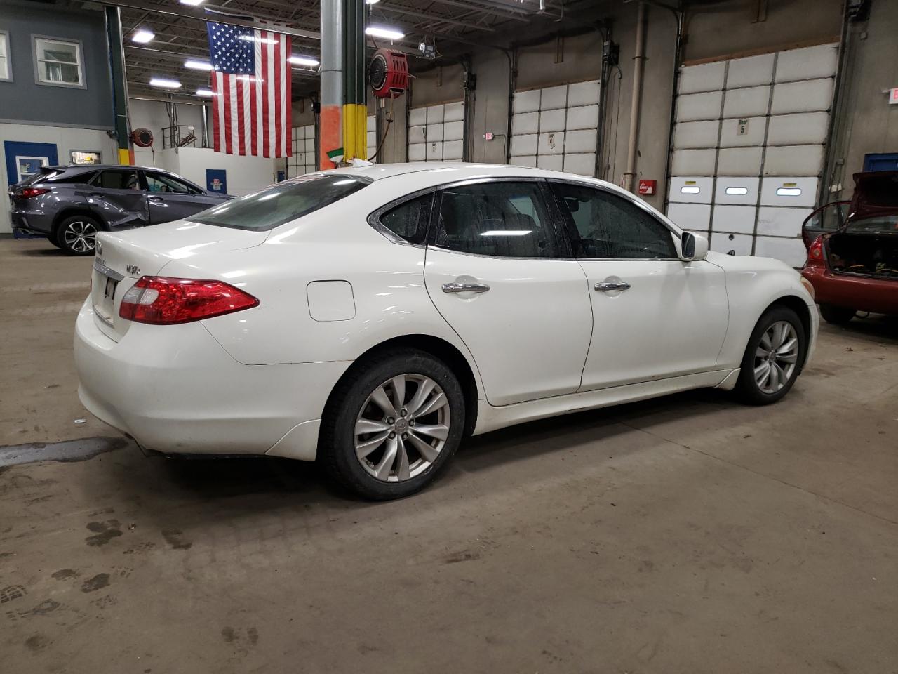 2011 Infiniti M VIN JN1BY1AR6BM372350 Copart auction photo, all over damage thumbnail 3