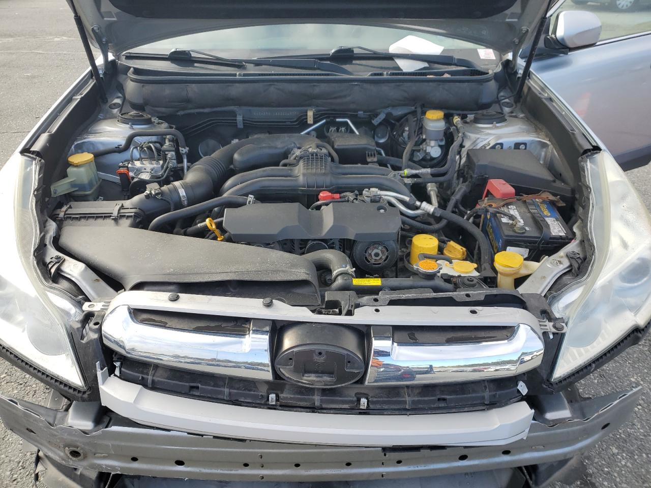 2014 Subaru Outback VIN 4S4BRBNC2E3304977 Copart auction photo, front end / side damage thumbnail 14