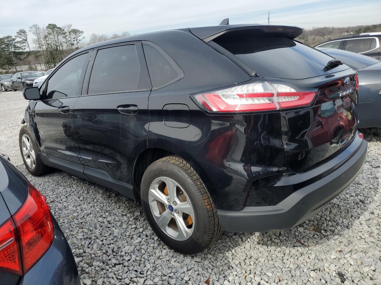 2021 Ford Edge VIN 2FMPK4G94MBA28131 Copart auction photo, front end / side damage thumbnail 2