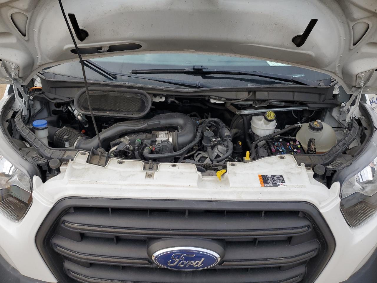 2020 Ford Transit VIN 1FTYE1Y81LKA70748 Copart auction photo, rear end damage thumbnail 11