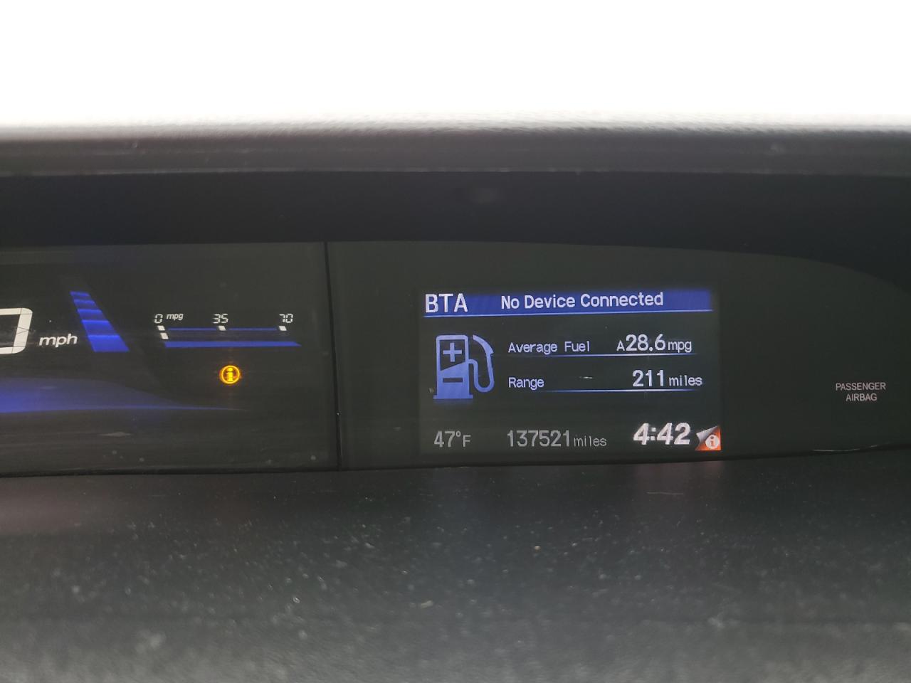 2013 Honda Civic VIN 19XFB2F84DE052693 Copart auction photo, front end / minor dent/scratches damage thumbnail 9
