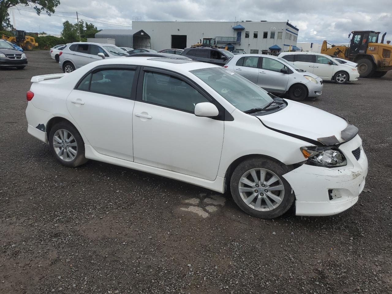 2009 Toyota Corolla VIN 2T1BU40E89C123211 Copart auction photo, front end damage thumbnail 4