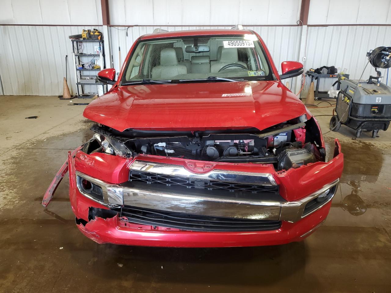 2018 Toyota 4Runner VIN JTEBU5JR2J5531160 Copart auction photo, front end / side damage thumbnail 5