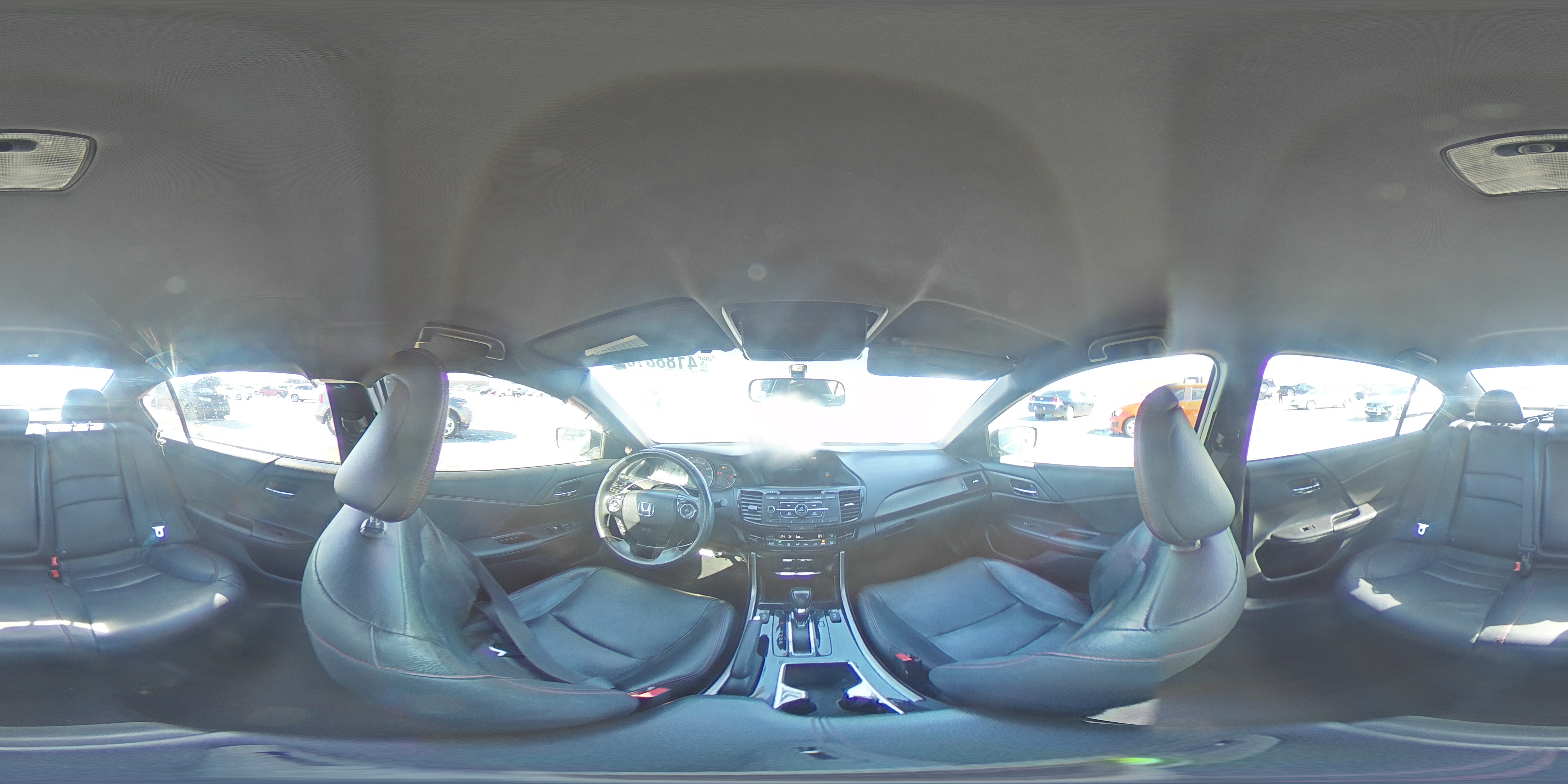 2017 Honda Accord VIN 1HGCR2F15HA002235 Copart auction photo, side / front end damage thumbnail 14