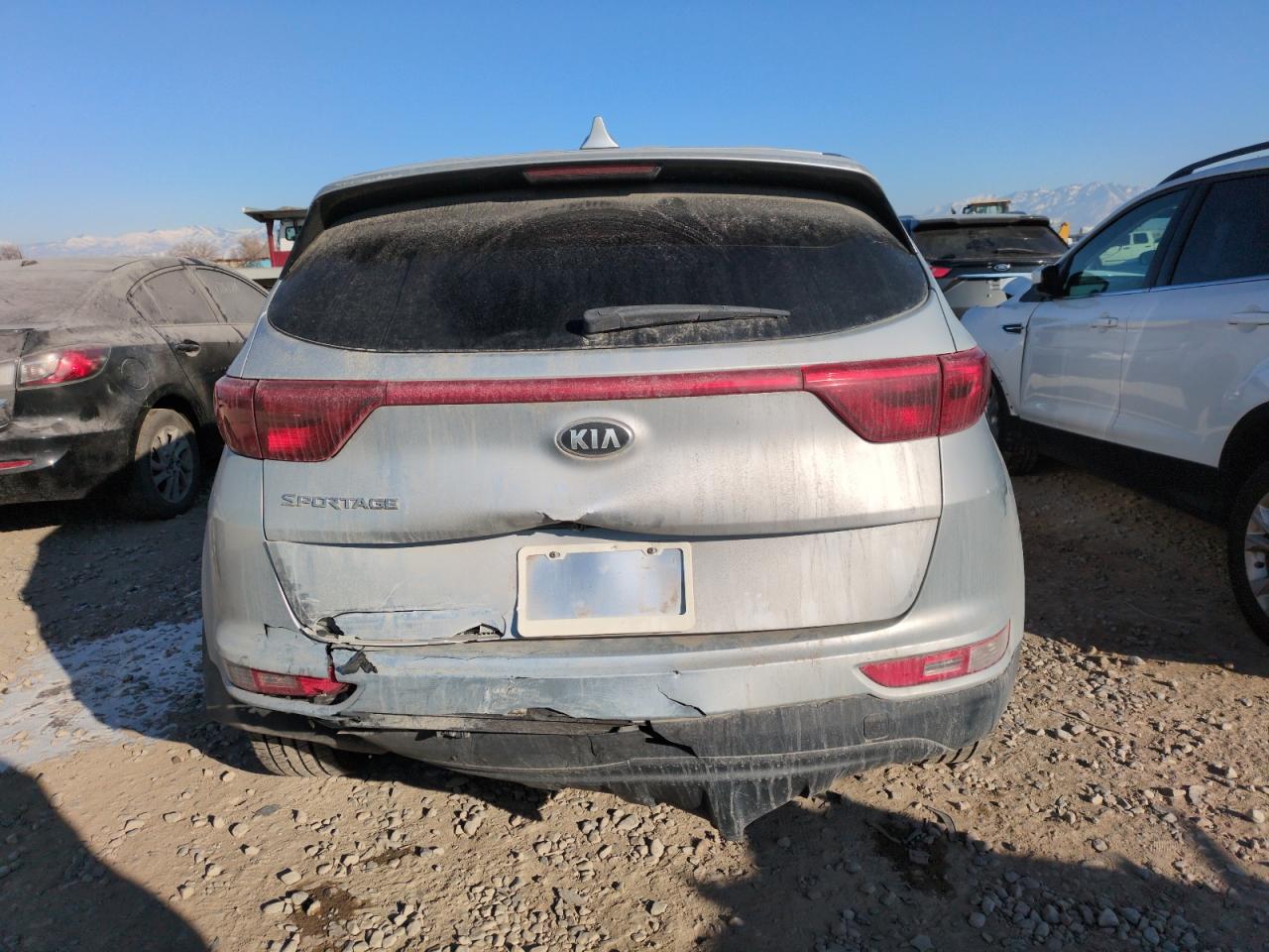 2018 KIA Sportage VIN KNDPMCAC6J7444800 Copart auction photo, rear end damage thumbnail 6